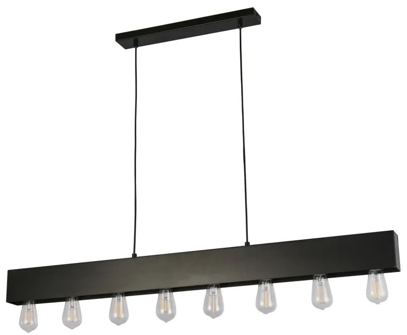 Lustra suspendata pentru bar sau masa cu 8 surse de lumina Piano