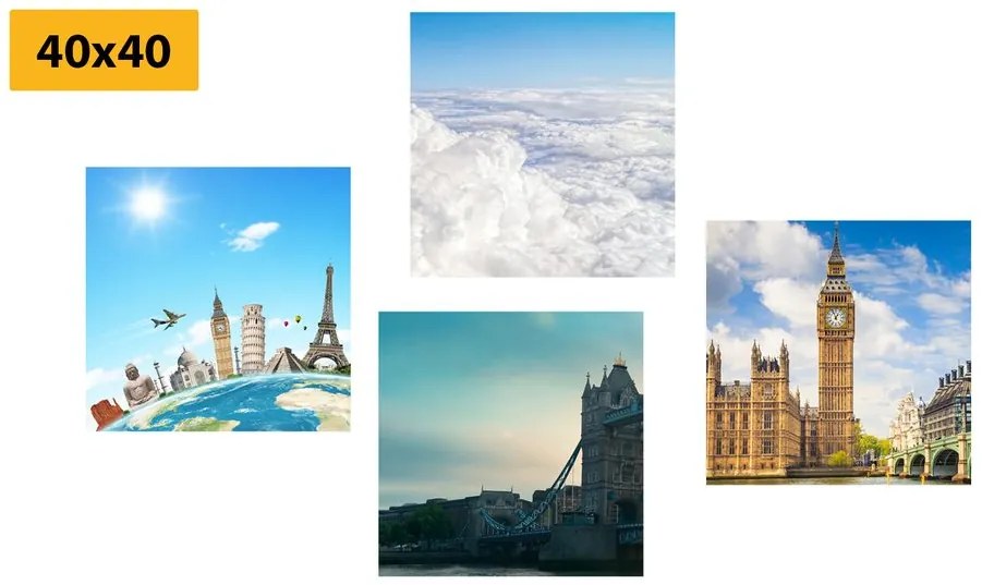 Set tablouri excursie în Londra