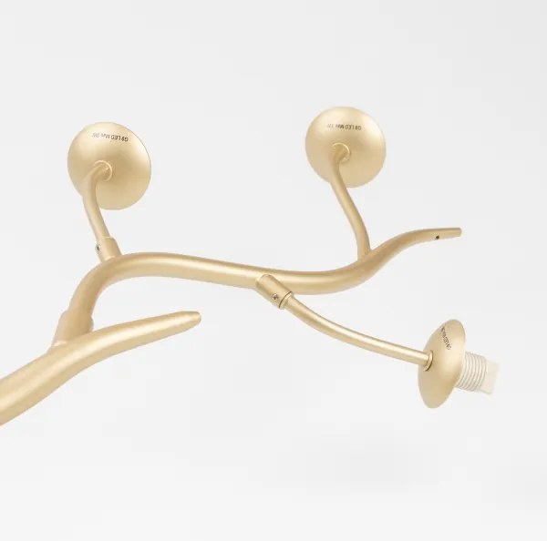 Lustră LED aplicată Brilagi MISTEL 6xG9/3W/230V auriu/alb