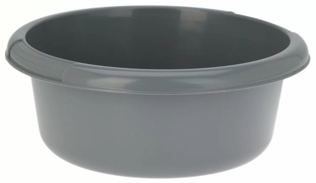 Lighean din plastic, diametru 32 cm, gri