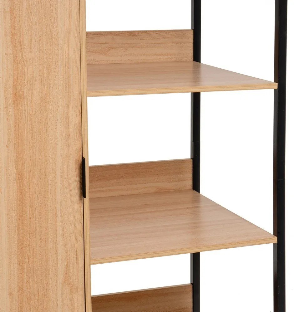 Șifonier în culoare naturală deschis 100x190x48 cm Armarios – Casa Selección