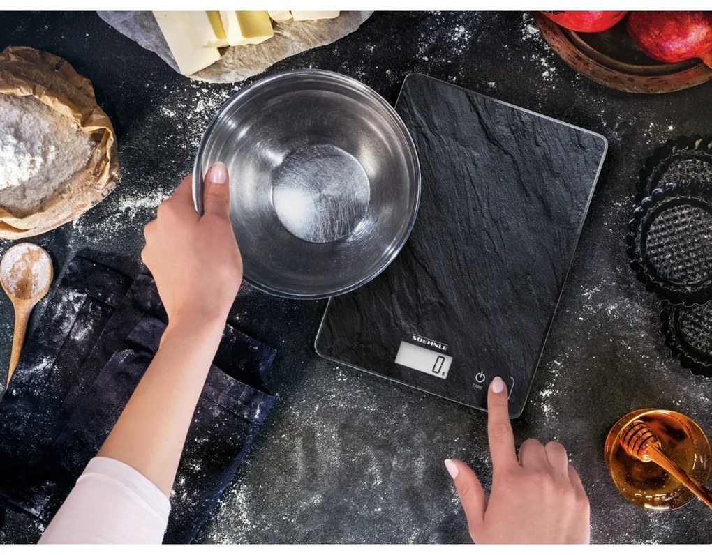 Soenhle Cântar digital de bucătărie Page Compact 300 Slate 61515