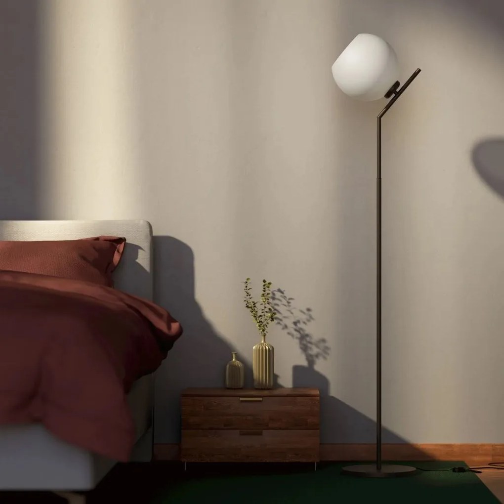 Lampa de podea din alama stil modern Art Deco Spheres