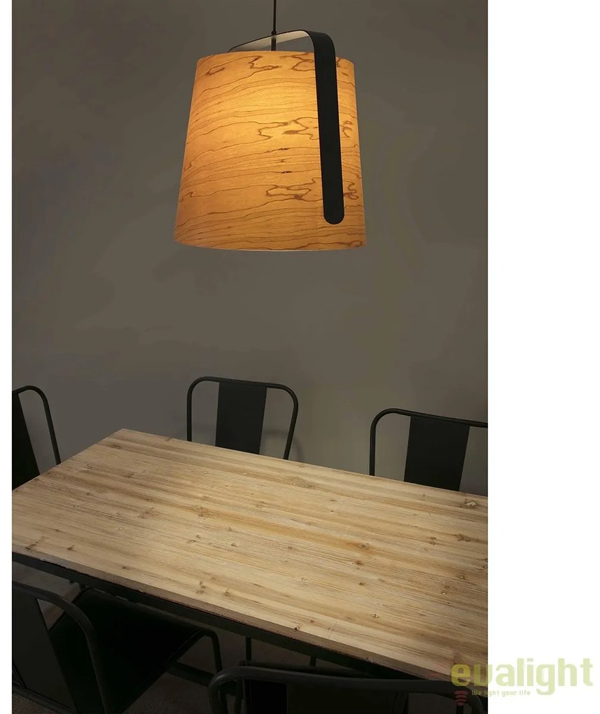 Pendul lemn design deosebit diametru 50cm STOOD 29848