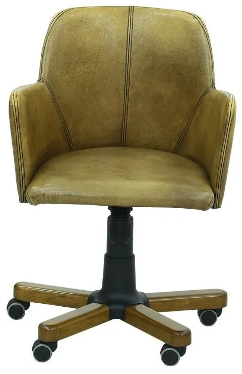 Scaun de birou galben ✔ model SKY