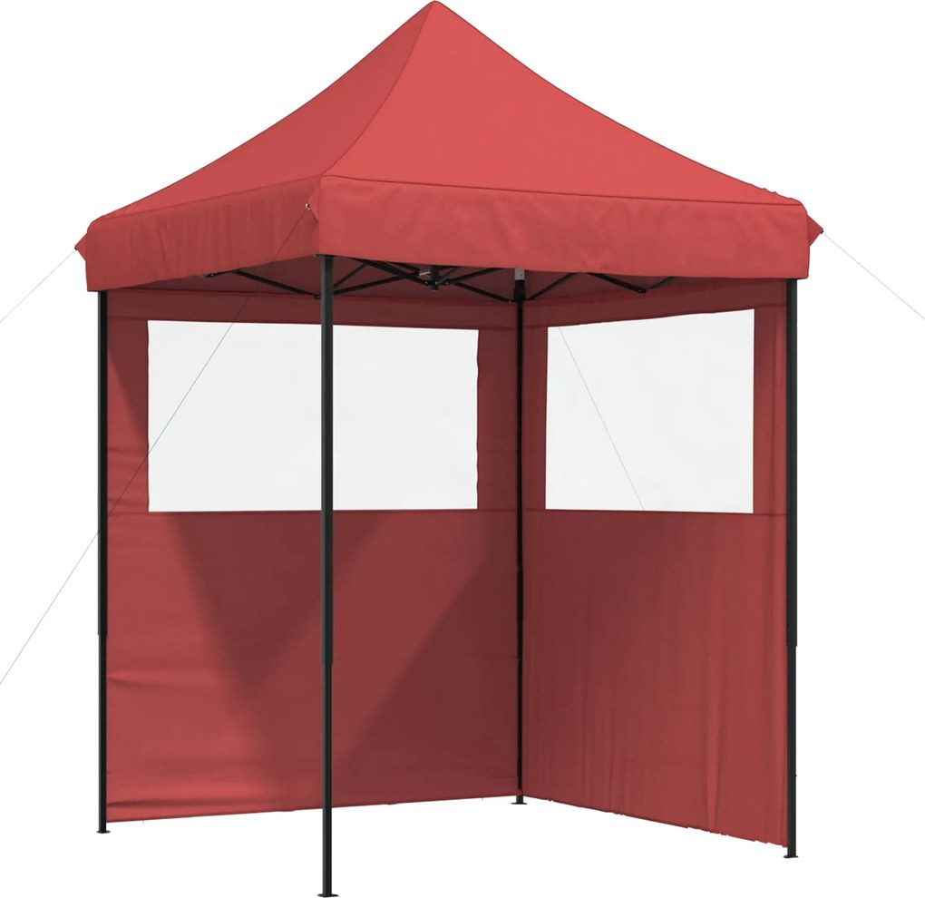 vidaXL Cort pentru Petreceri Burgundy 200 x 200 x 306 cm