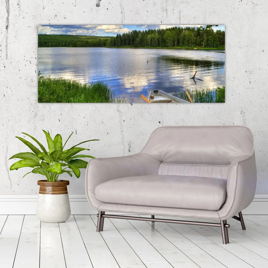 Tablou - Sat pitoresc (120x50 cm)