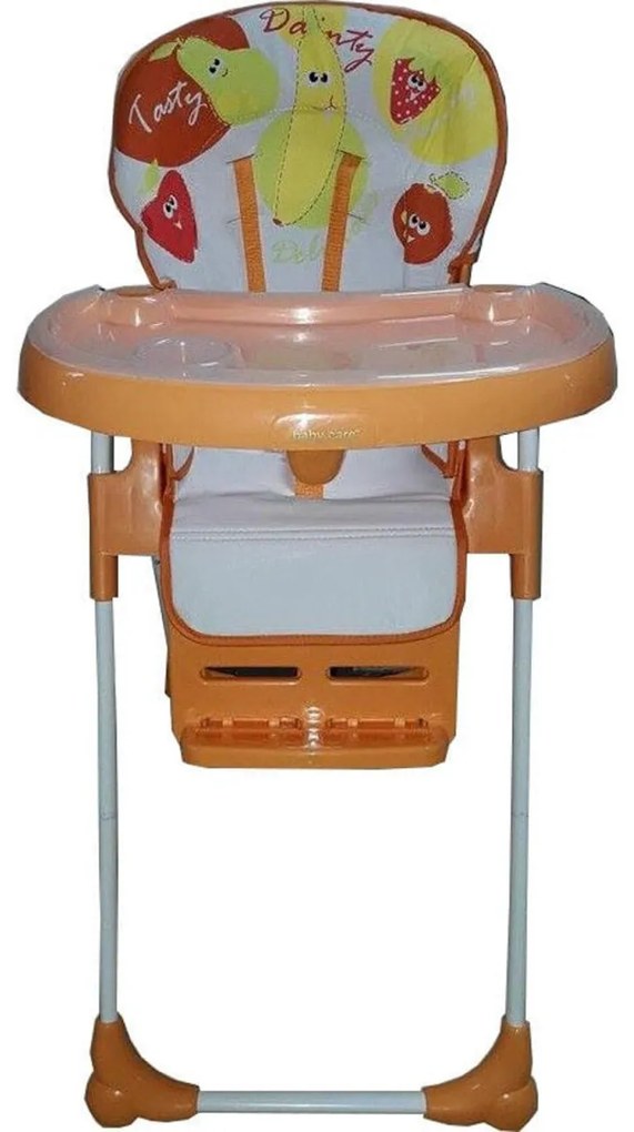 Scaun de masa pentru copii si bebe Baby Care™ reglabil in 3 trepte,pliabil, centura de siguranta, sezut comfortabil, masuta detasabila, functie