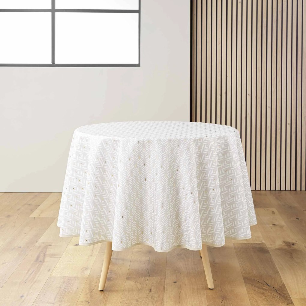 Fata rotundă cu un model lucios, Ø 180 cm