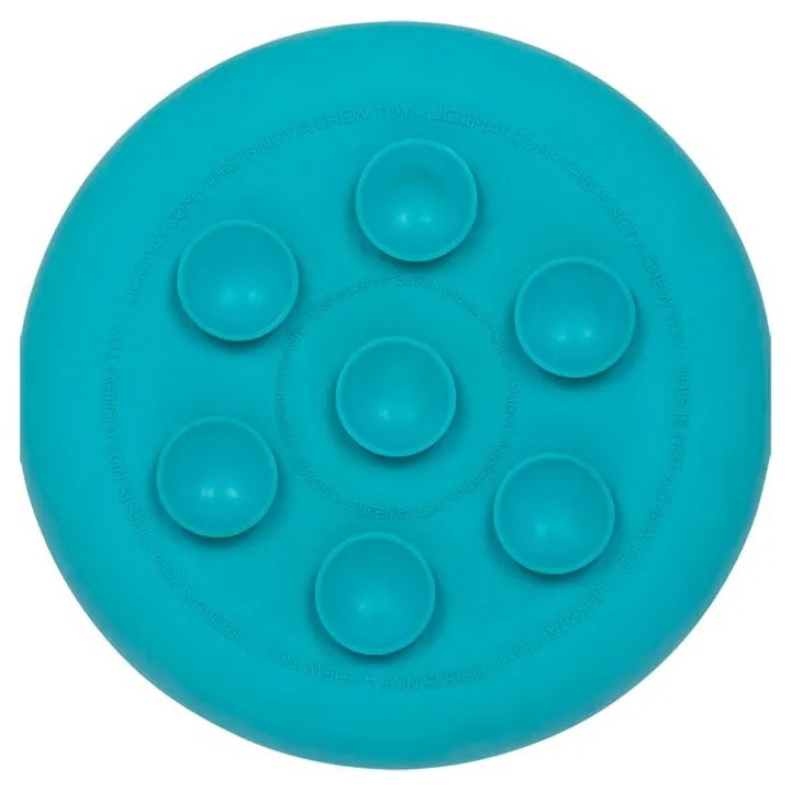 Covoraș de lins pentru animale de companie UFO Turquoise – LickiMat