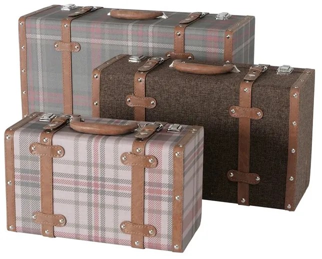Set 3 valize decorative Karon