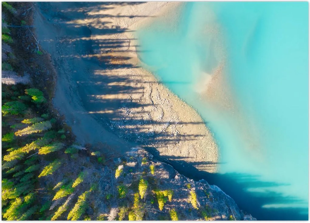 Tablou - Vedere la lac (70x50 cm)