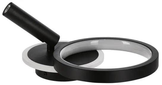 Spot LED de perete MONET LED/16W/230V, negru