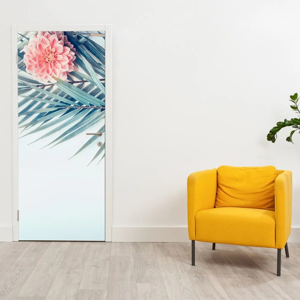 Fototapet pentru ușă - Buchet de flori (95x205cm)