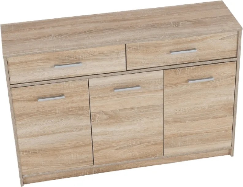 comoda 3D2S, stejar sonoma, TEYO