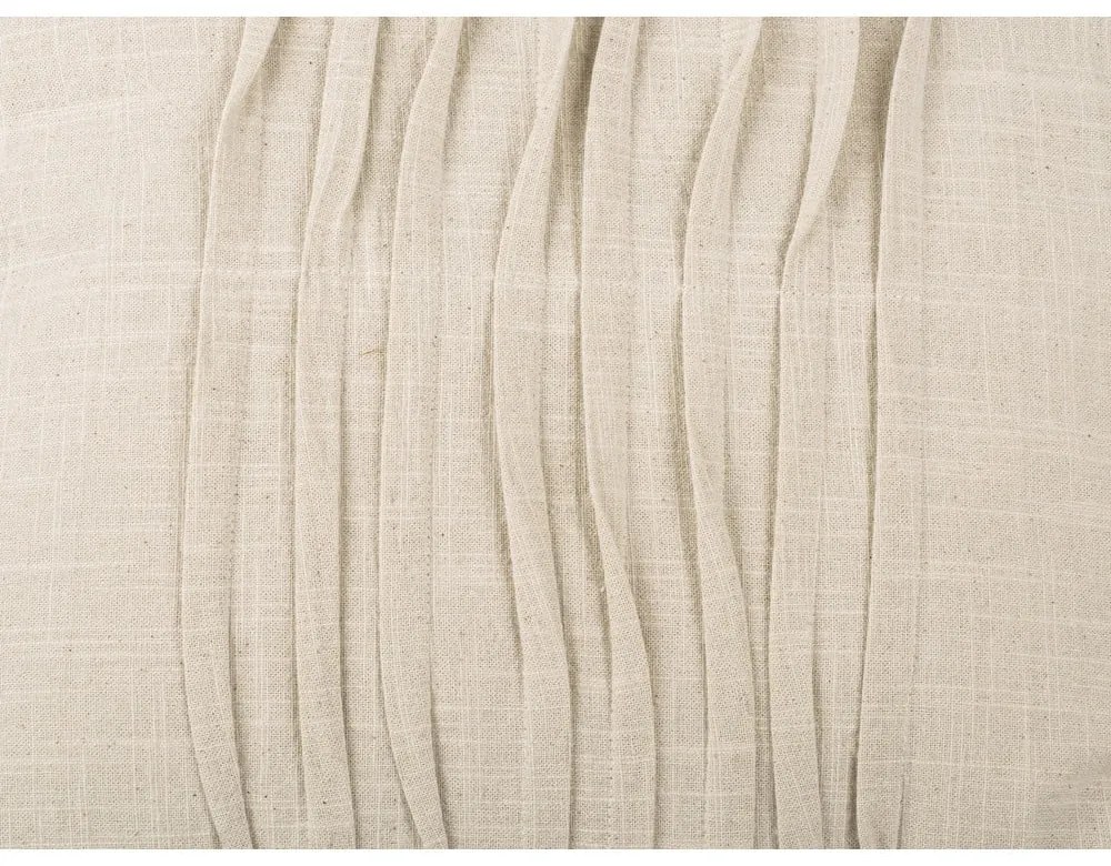 Pernă decorativă din bumbac PT LIVING Wave, 45 x 45 cm, alb