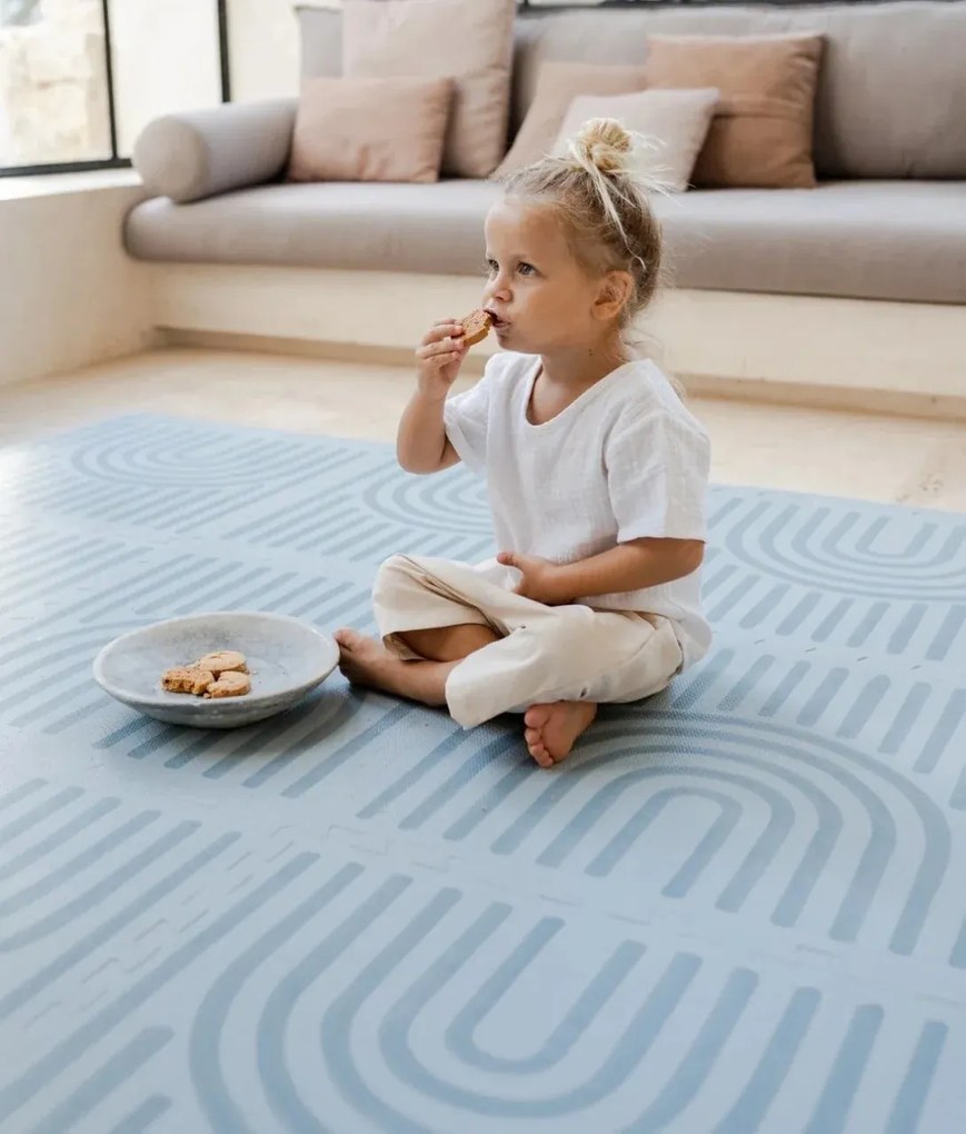 Covor puzzle nontoxic Linear Mineral