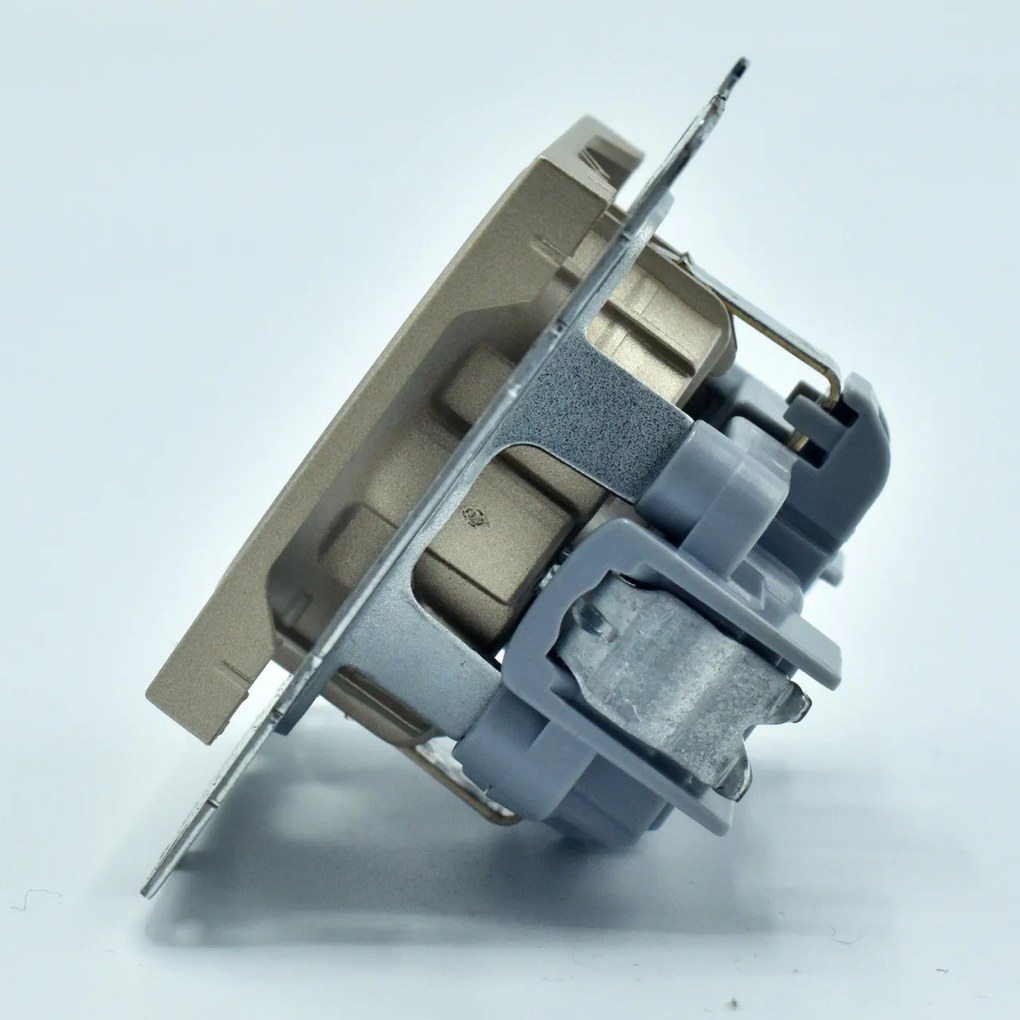 Priza simpla cu impamantare, 16A, IP20, Bronz, Panasonic Arkedia Slim \ Karre Plus