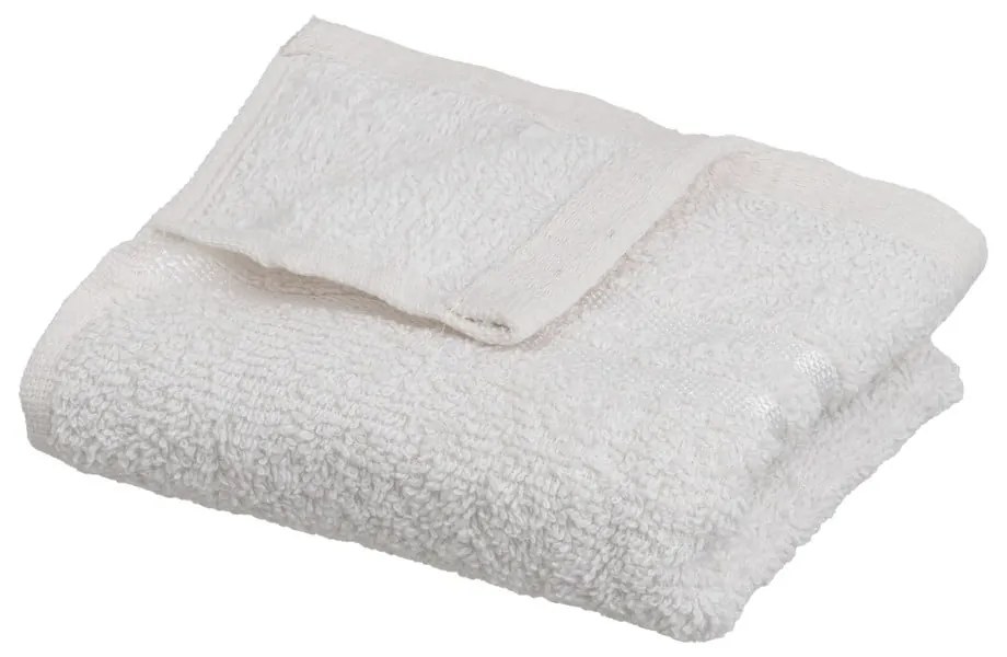 Prosop alb din bumbac din frotir 30x50 cm Simple – Casa Selección