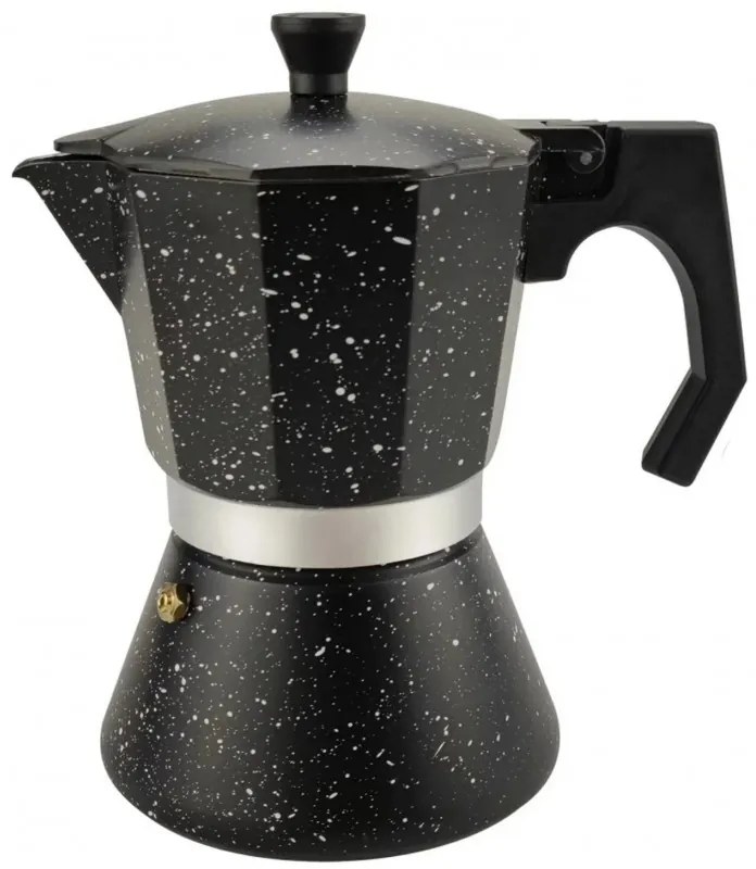 Cafetiera cubaneza Bohmann BH 9709, 9 cesti, Inductie, Marmura neagra
