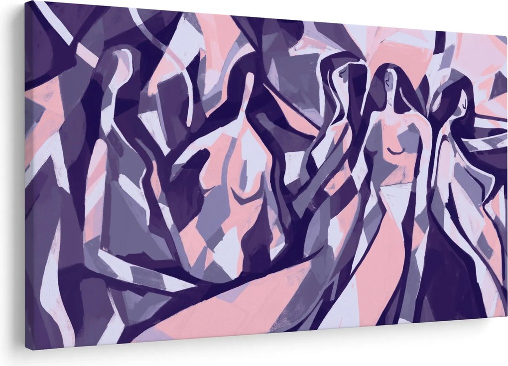 Tablou - Abstract, femei (90x60 cm)