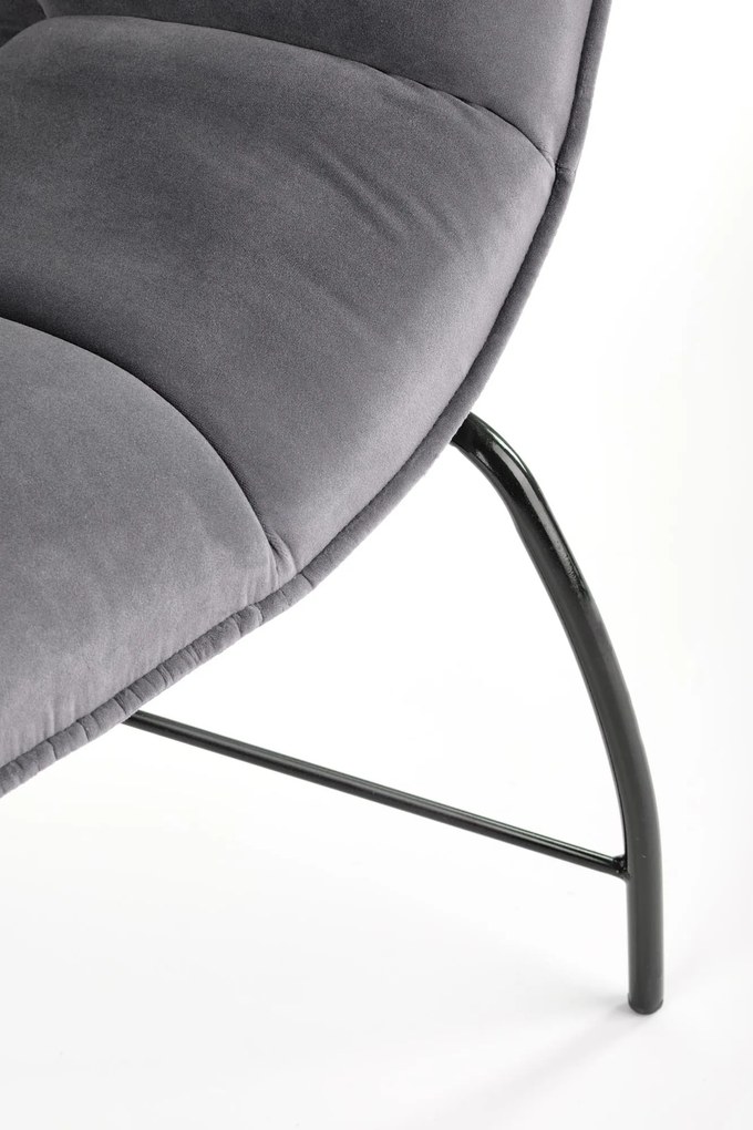Fotoliu Betali (gri + negru). 1028142