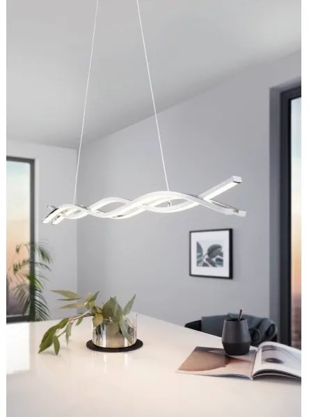 Eglo 96102 - LED Lustra LASANA 2 3xLED/13W/230V