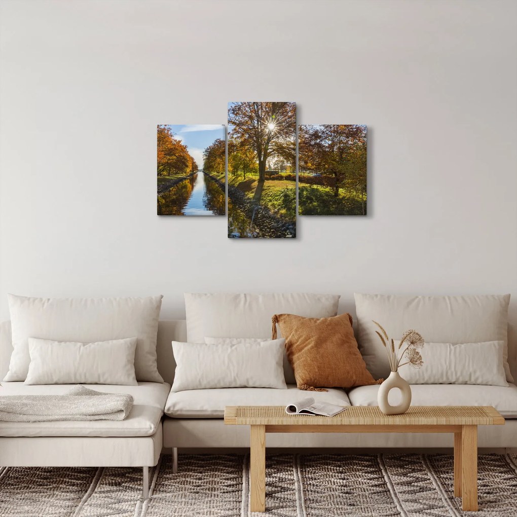 Tablou cu canal de apă (90x60 cm)
