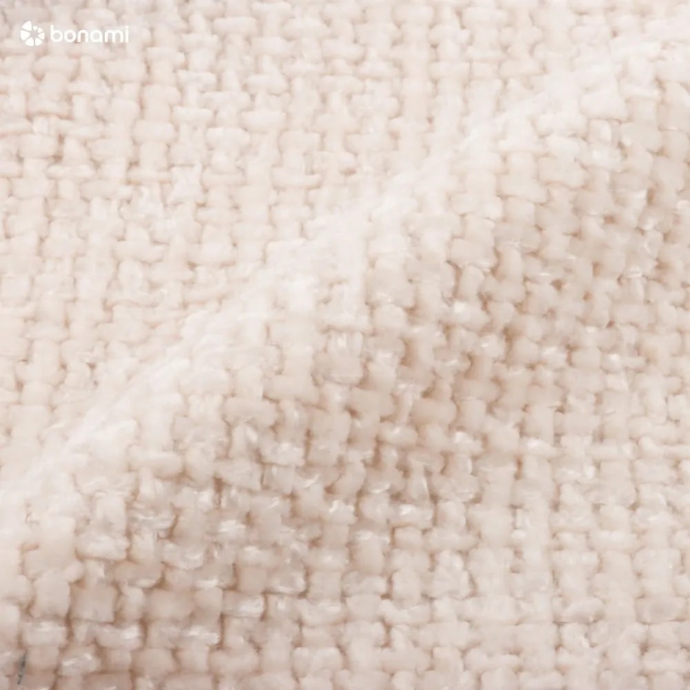 Șezlong crem (cu colț pe partea stângă ) Lupine – Micadoni Home