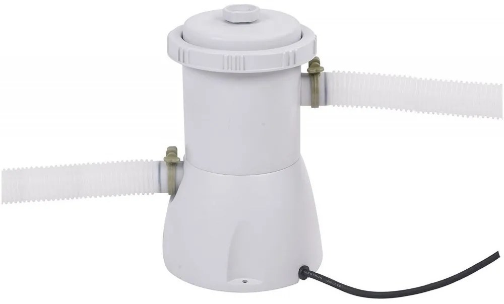 Bazin de grădină cu filtrare 305 x 76 cm