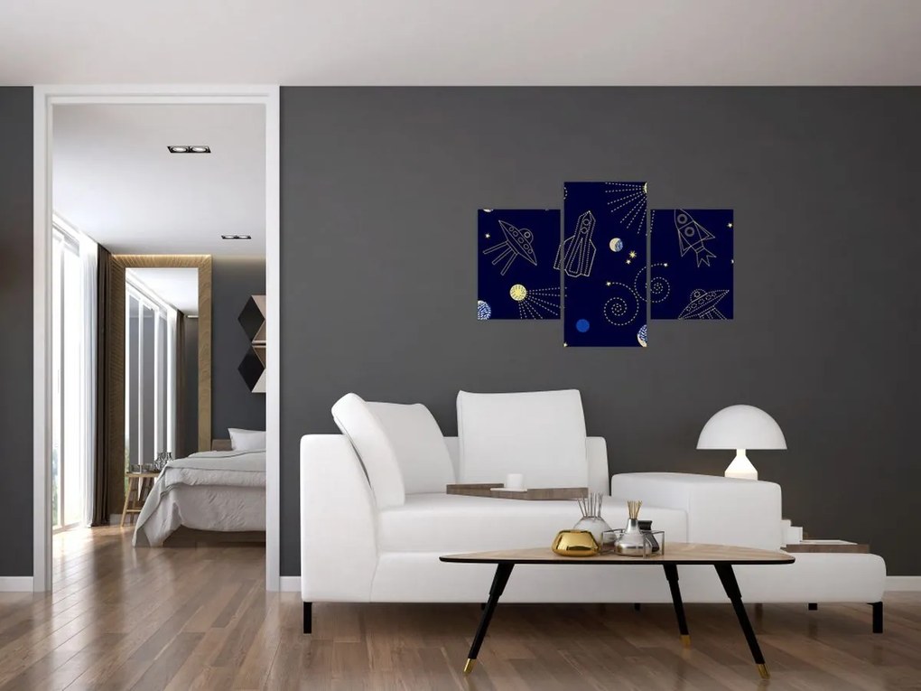 Tablou - Universul (90x60 cm)