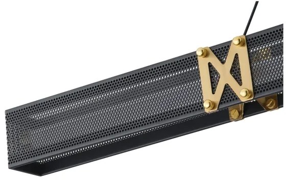 Lustră LED pe cablu LED/21W/230V 3000K 45x120 cm