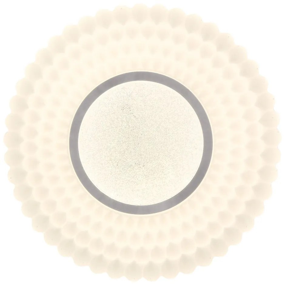 Plafonieră albă LED 38x38 cm Uran – Candellux Lighting