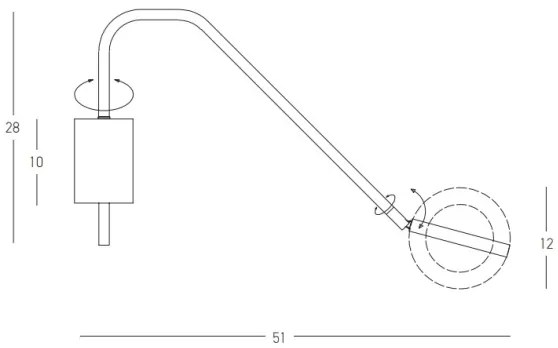 Aplică LED dimabilă LED/7W/230V alb Zambelis 22043