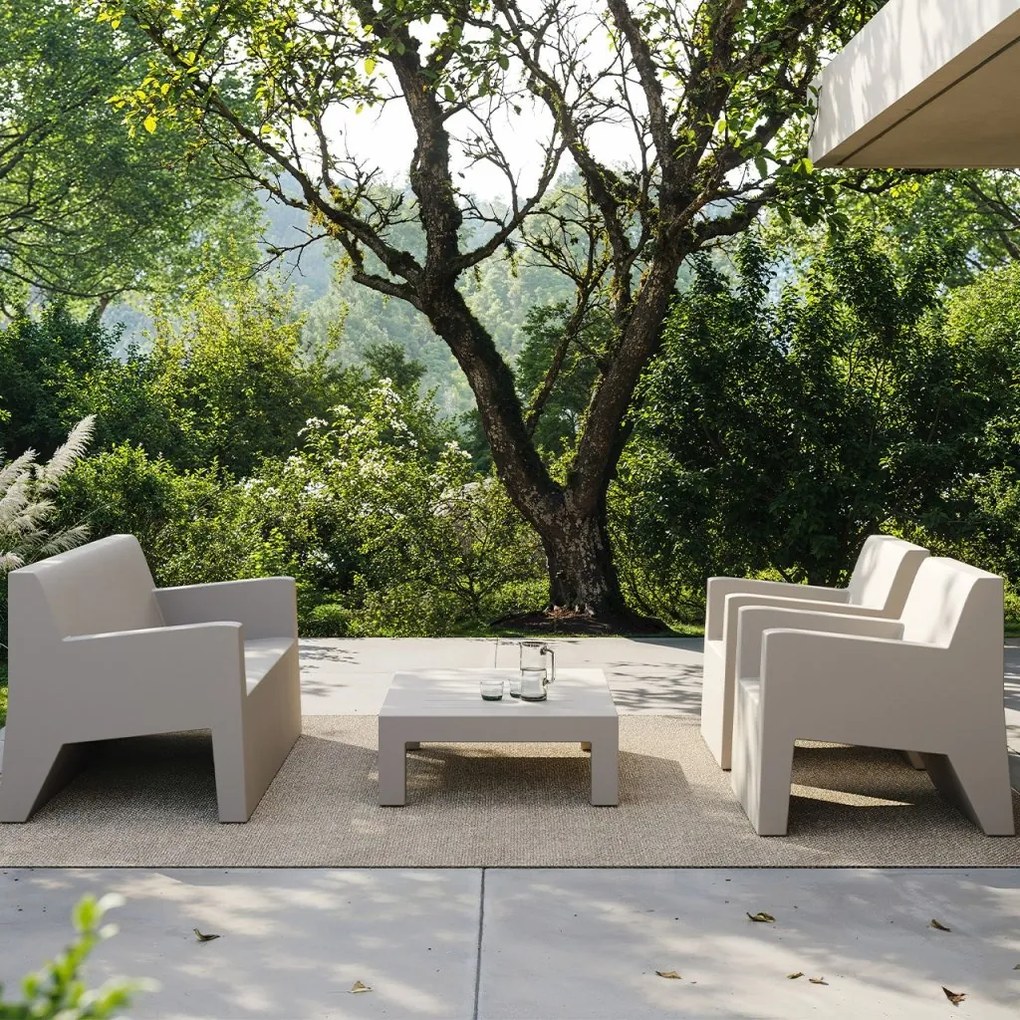 Masuta de cafea exterior / interior design modern premium JUT COFFEE TABLE 44403 Vondom