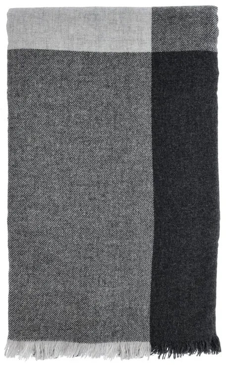 Pătură gri din lână 130x200 cm Merino – Södahl