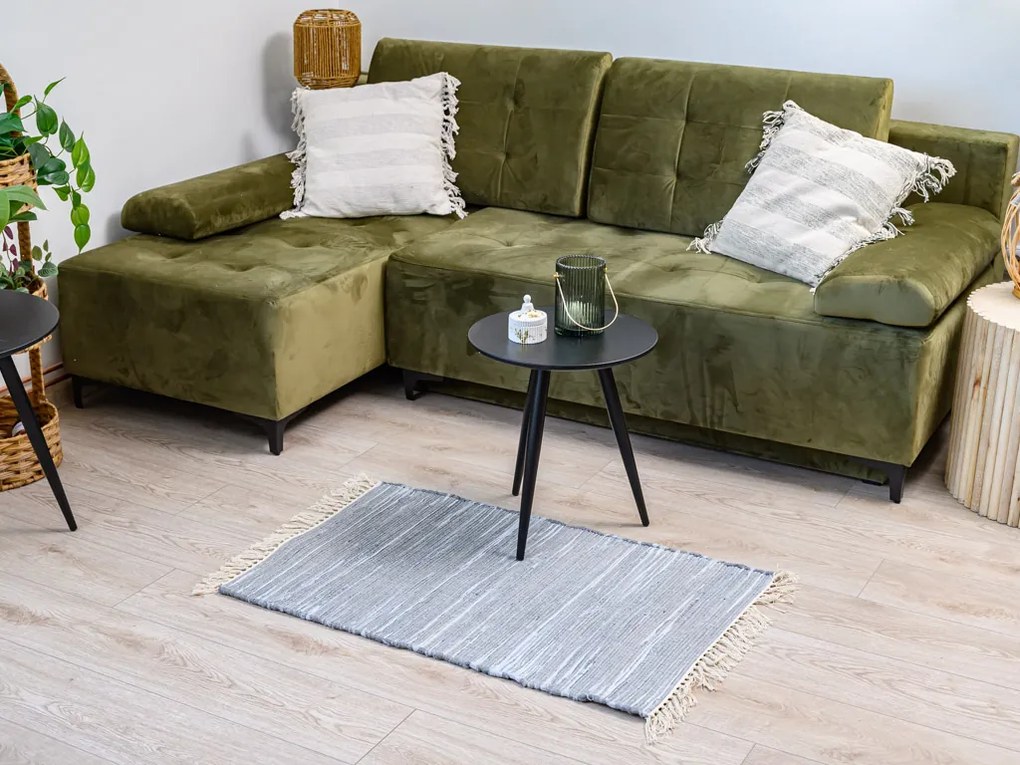 Covor RENSKE 60x90 cm, gri deschis
