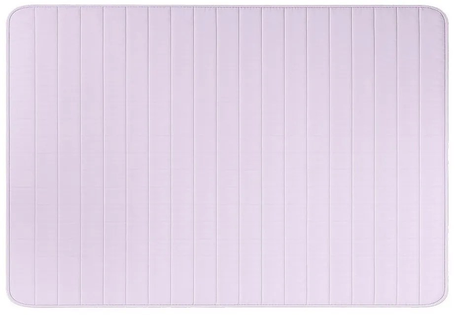 Pilota matlasata de vara 140x200 cm cu husa pentru perna SUMMER 45x75 cm, violet