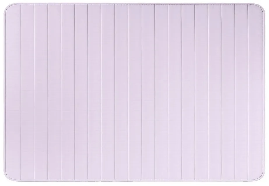 Pilota matlasata de vara 140x200 cm cu husa pentru perna SUMMER 45x75 cm, violet