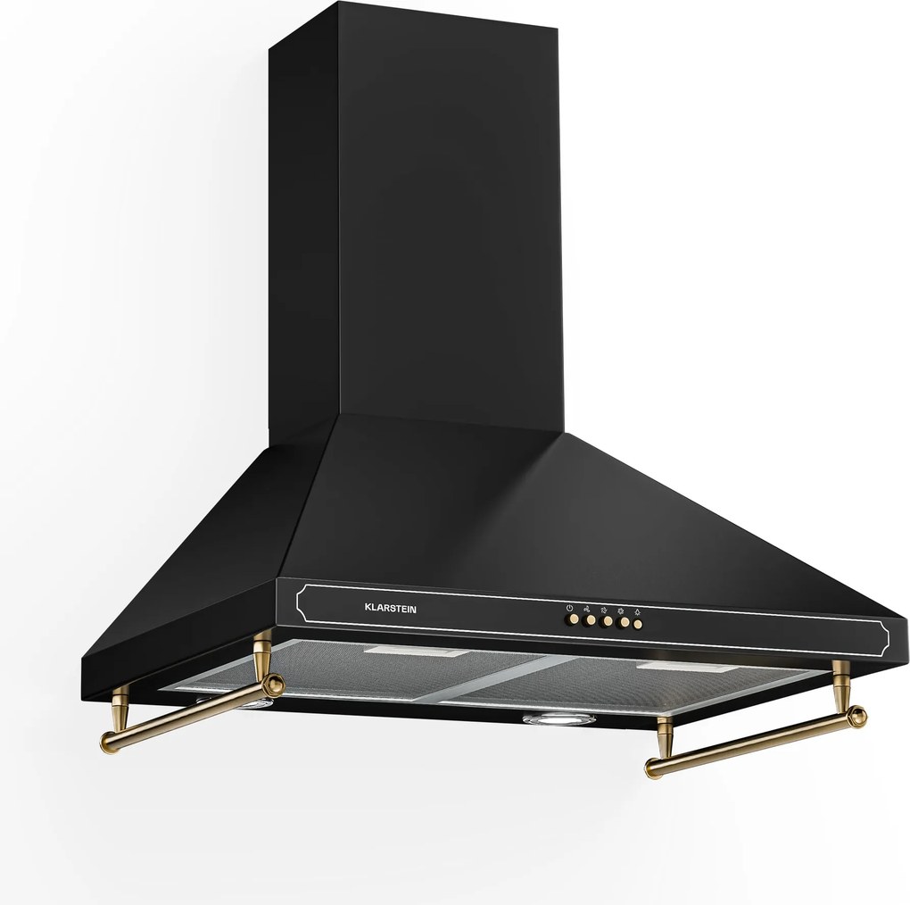 Klarstein Victoria, hotă extractoare, 60 cm, design retro, 630 m³ / h, 2 lumini LED