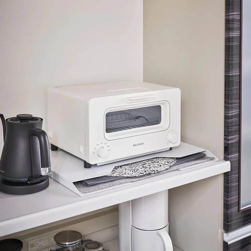 Organizator pentru suporturi de farfurii autoadeziv din metal Tower – YAMAZAKI