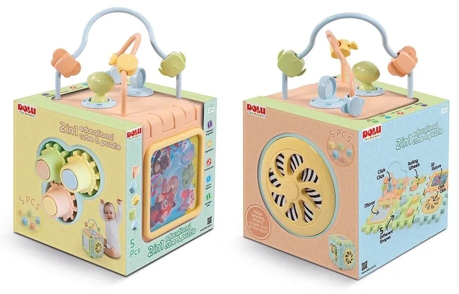 Dolu Educational Motor Cube 2in1