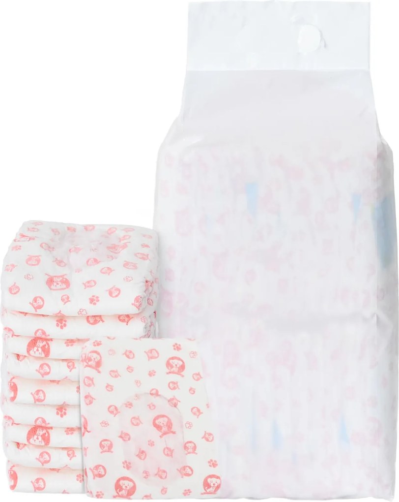 vidaXL Pantaloni absorbanti de unică folosință pentru câini femele 30 pcs