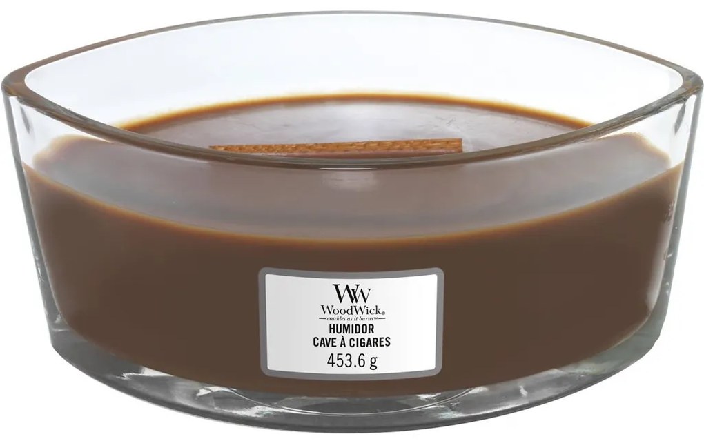 WoodWick parfumata lumanare Humidor barca