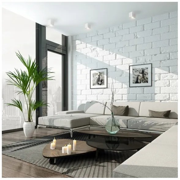 Corp de iluminat tavan fals CHLOE 1xGU10/10W/230V