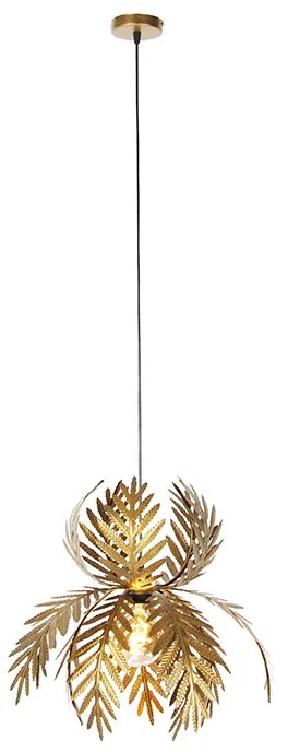 Lampă suspendată vintage aurie - Botanica