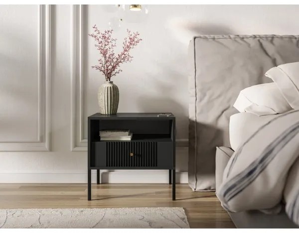 Noptieră LUE neagră