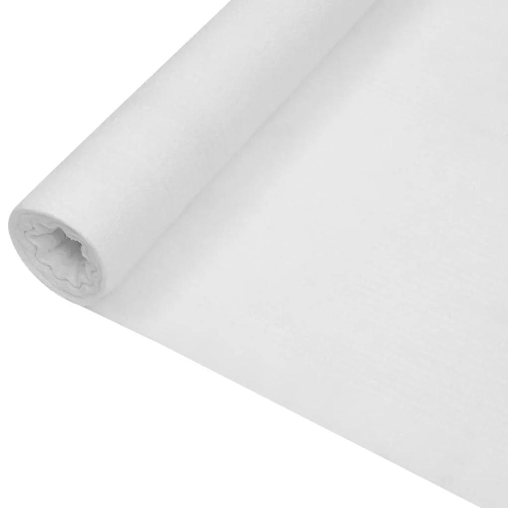 Plasa protectie intimitate, alb, 1x25 m, HDPE, 150 g m   Alb, 1 x 25 m (150 g m  )