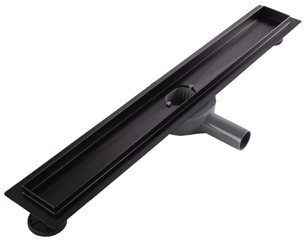 Rigola dus Neox Pro Linear Drain Negru 80cm, Rea
