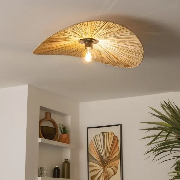 Abajur universal KERIA, Ø 60 cm, bej